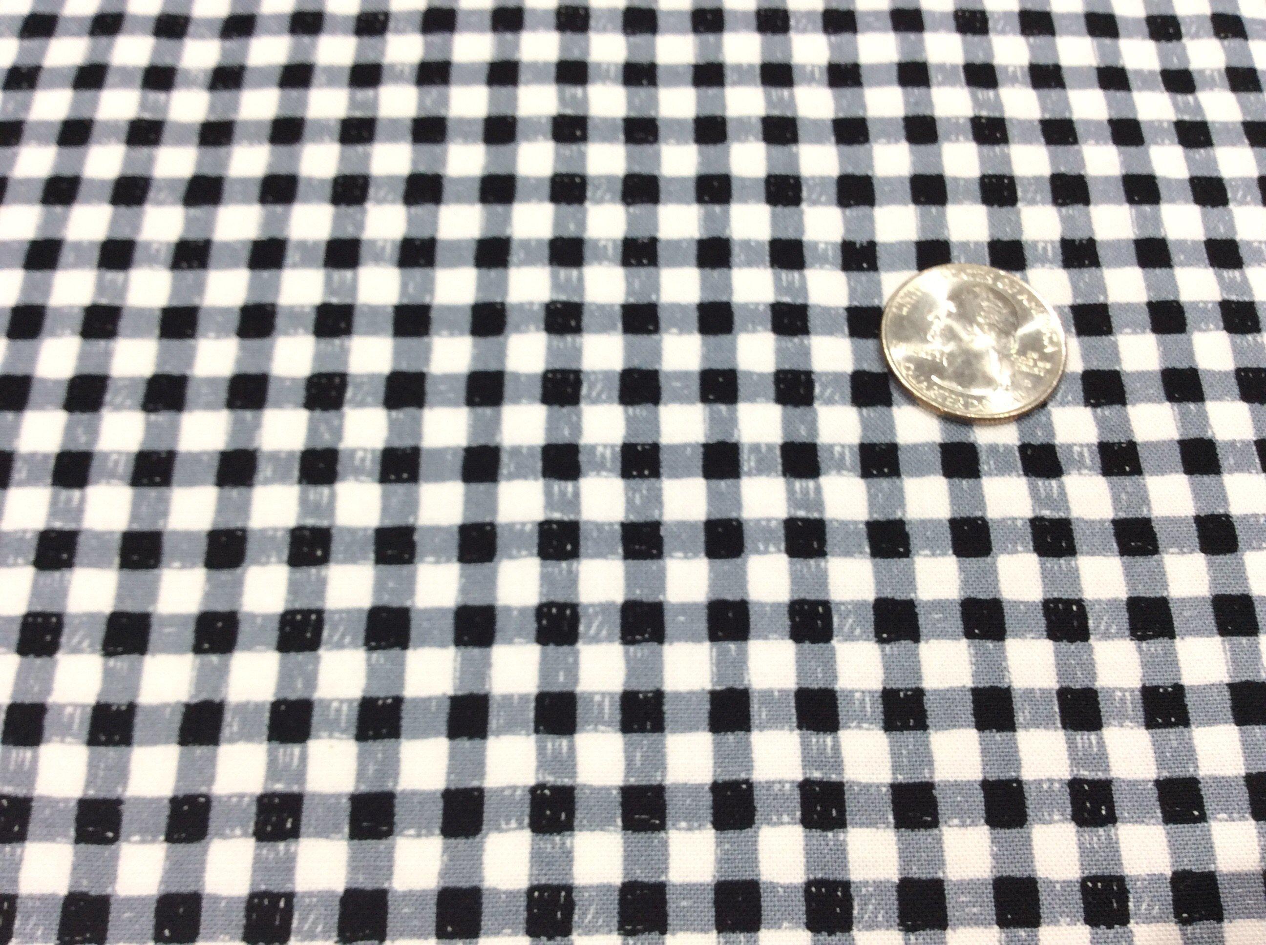 Beeloved Black Gingham Fabric-Timeless Treasures-My Favorite Quilt Store