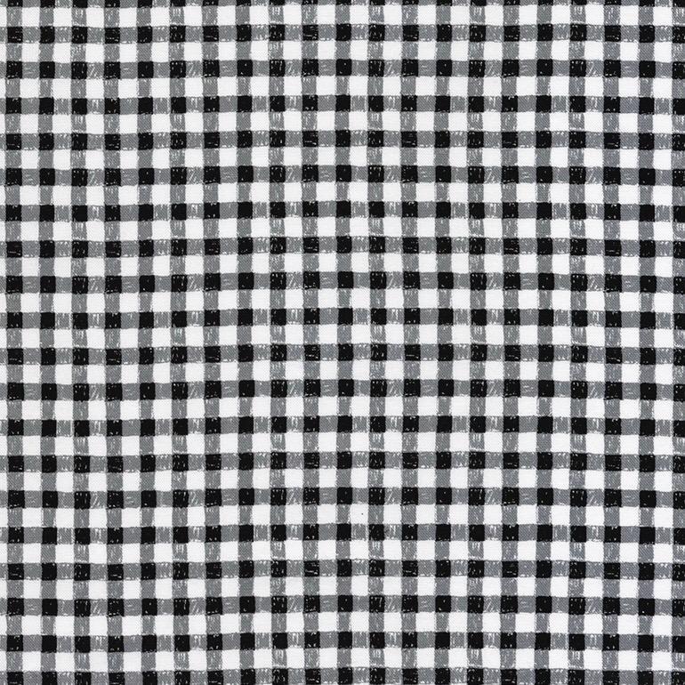 Timeless Treasures Beeloved Black Gingham Fabric