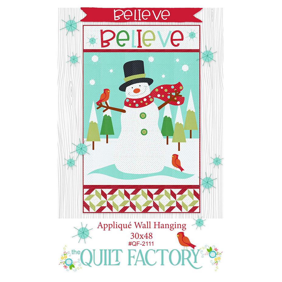 Believe Quilt Pattern-The Quilt Factory-My Favorite Quilt Store