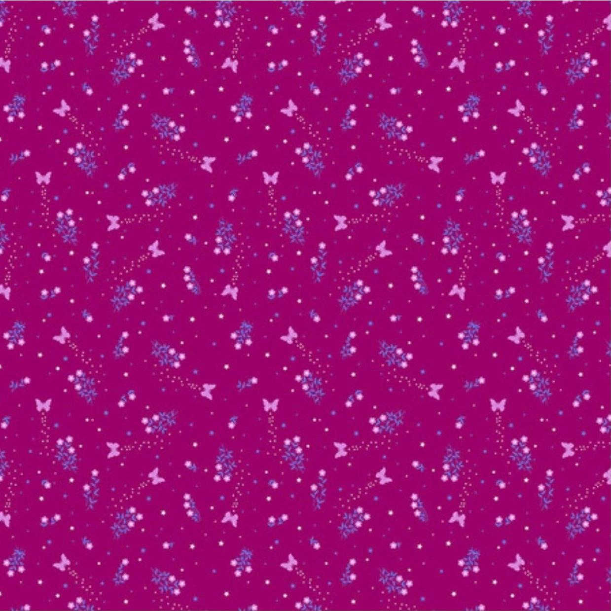 Belle Epoque Alight Raspberry Fabric