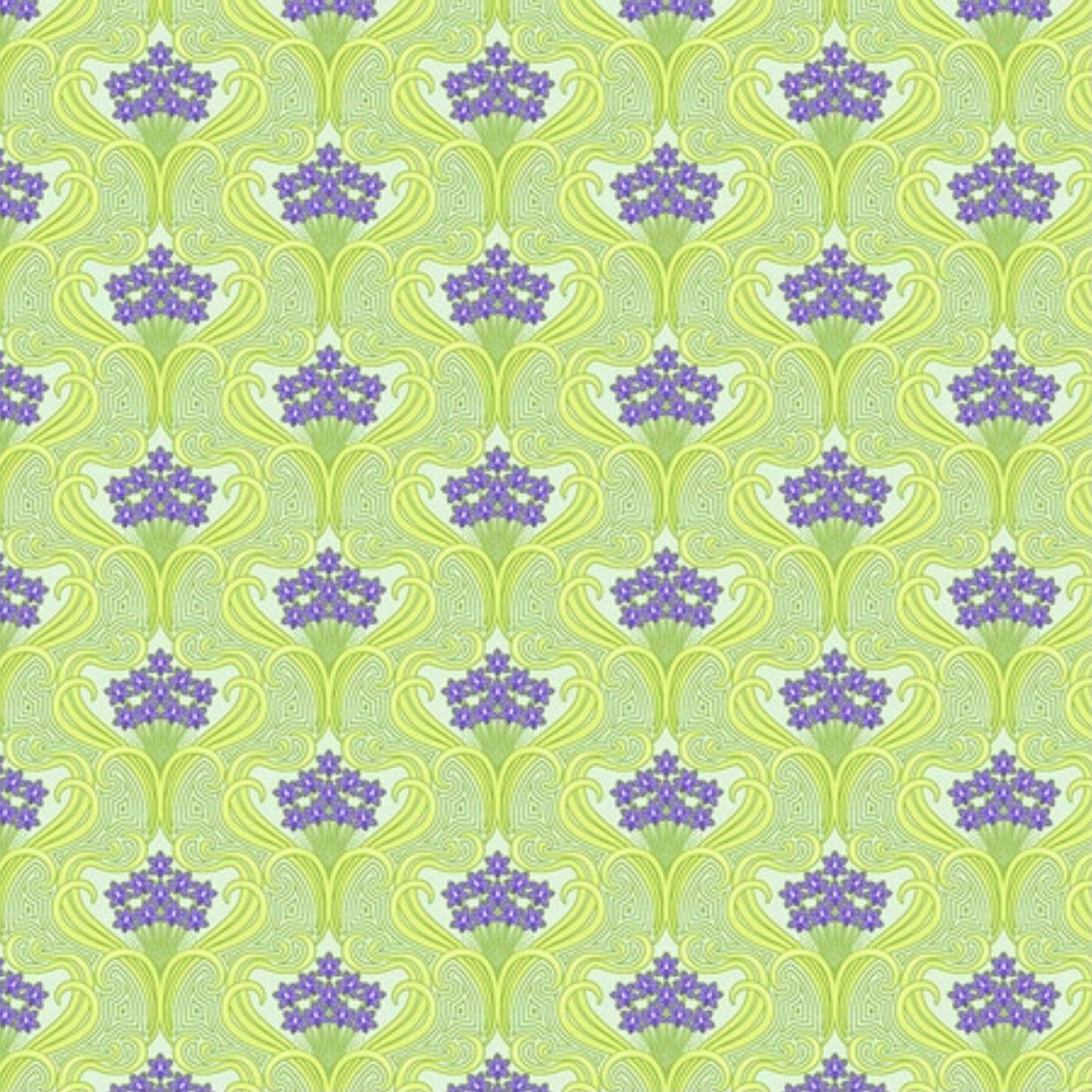 Belle Epoque Entwine Lime Fabric