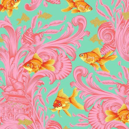 Besties Blossom Treading Water Fabric