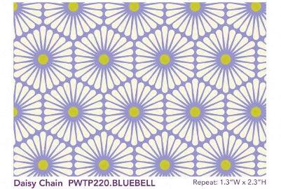 Besties Bluebell Daisy Chain Fabric-Free Spirit Fabrics-My Favorite Quilt Store
