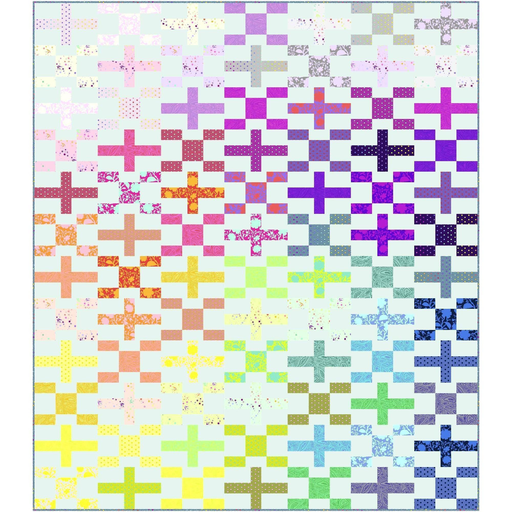 Big Charmer Quilt Pattern - Free Digital Download-Free Spirit Fabrics-My Favorite Quilt Store