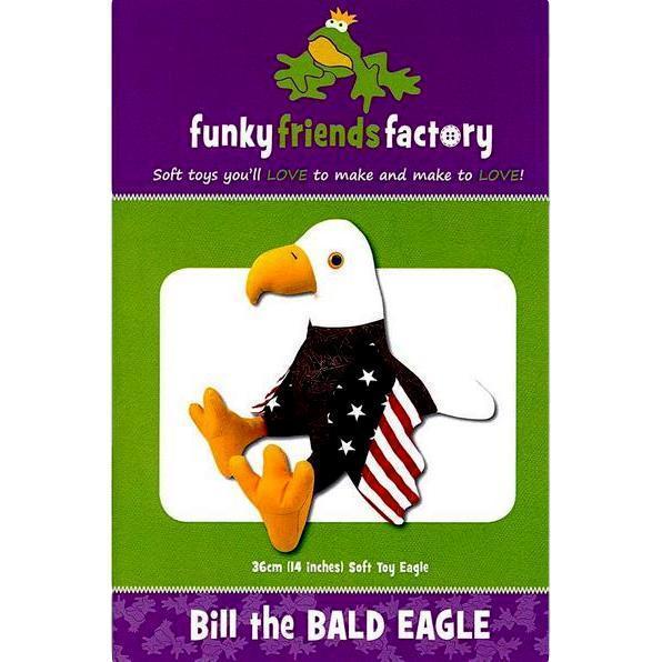 Bill the Bald Eagle Funky Friends Factory Pattern-Funky Friends Factory-My Favorite Quilt Store