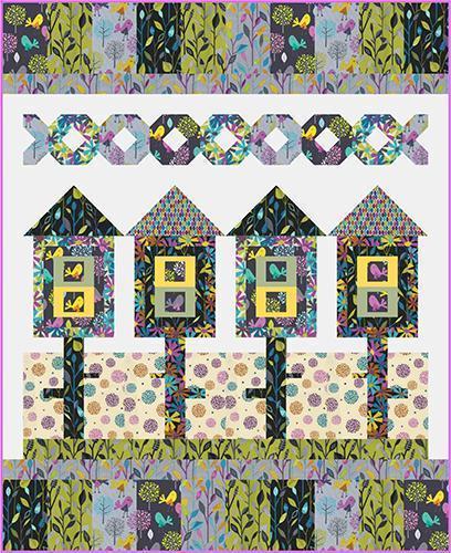 Birdhouse Neighborhood Pattern