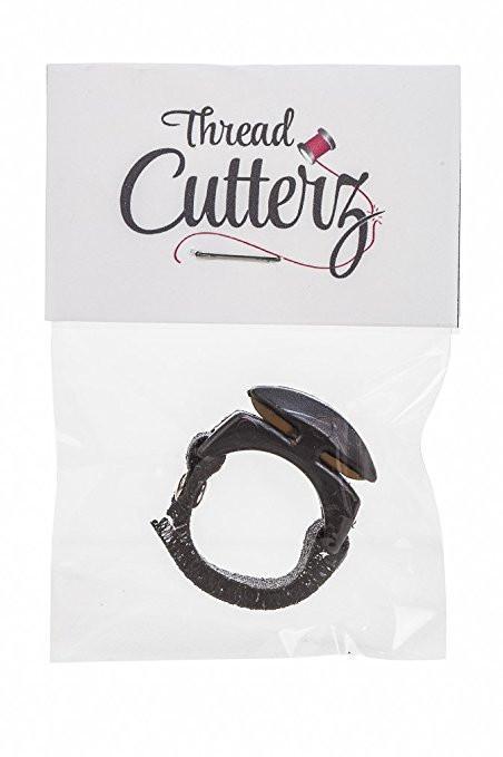 Black Thread Cutterz Ring-Thread Cutterz-My Favorite Quilt Store