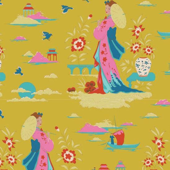 Bloomsville Corn Garden Vista Fabric