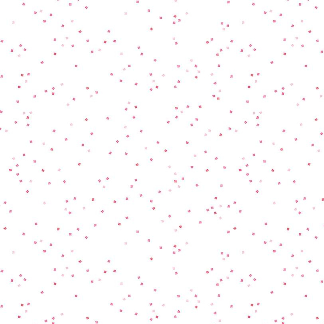 Blossom All the Pink Dot on White Fabric-Riley Blake Fabrics-My Favorite Quilt Store