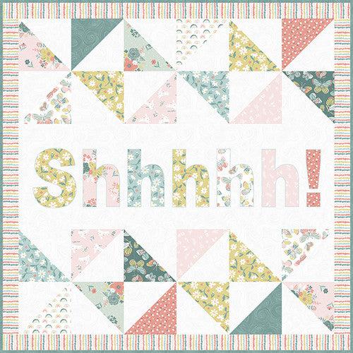 Blossom and Grow Shhhh Quilt Pattern - Free Digital Download-Studio e Fabrics-My Favorite Quilt Store