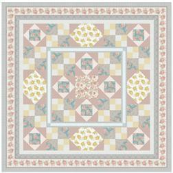 Blushing Rose Pattern-Benartex Fabrics-My Favorite Quilt Store