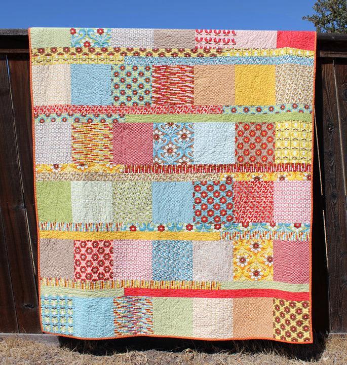 Boho Chic Quilt Pattern-Orange Dot Quilts-My Favorite Quilt Store