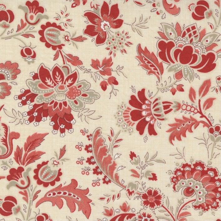 Bonheur De Jour Pearl Lavigne Floral Fabric By French General Moda Fabrics My Favorite Quilt Store