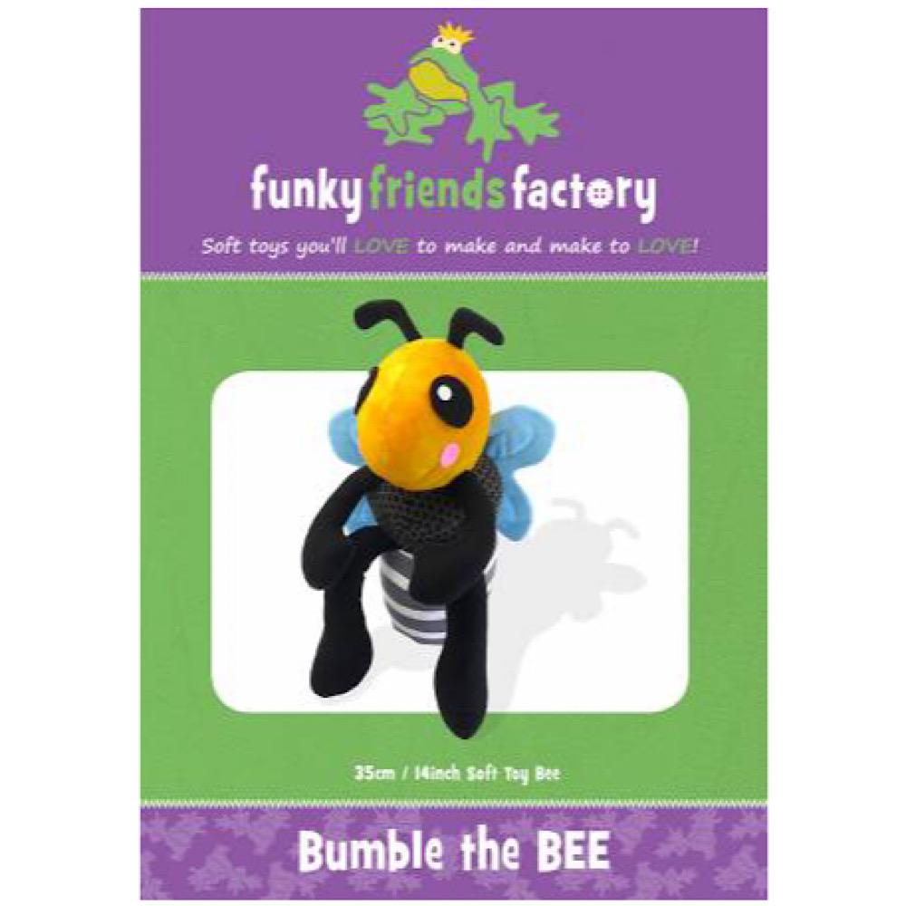 Bumble The Bee Funky Friends Factory Pattern-Funky Friends Factory-My Favorite Quilt Store