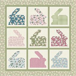 Bunnies In The Garden Pattern-Benartex Fabrics-My Favorite Quilt Store