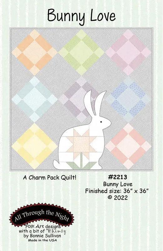 Bunny Love Quilt Pattern-All Through The Night-My Favorite Quilt Store