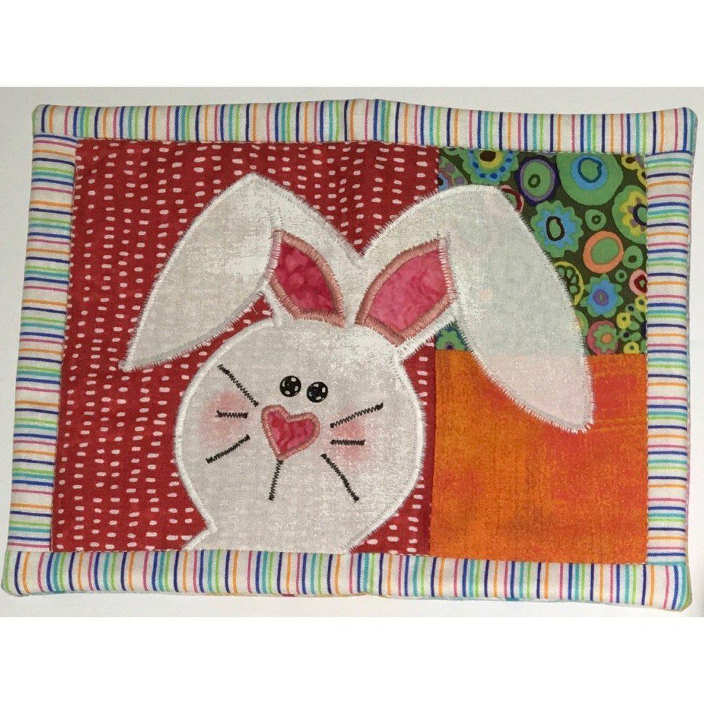 Bunny Mug Rug-My Favorite Quilt Store-My Favorite Quilt Store