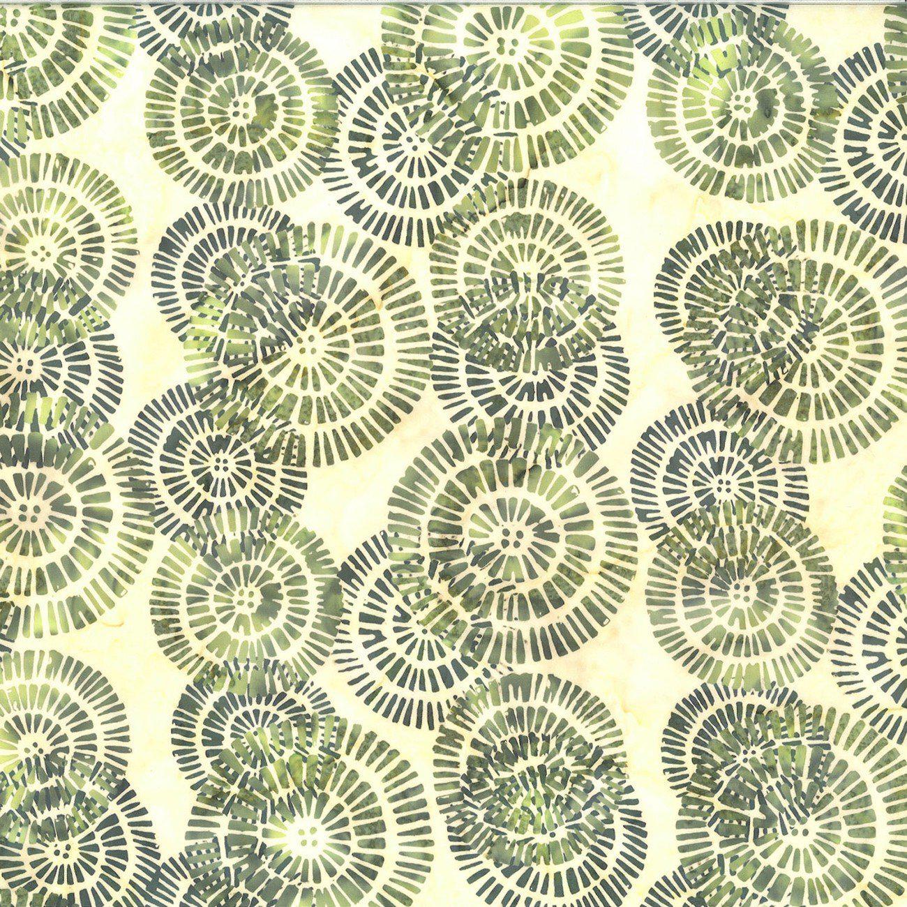Burst Caterpillar Bali Batik Fabric-Hoffman Fabrics-My Favorite Quilt Store