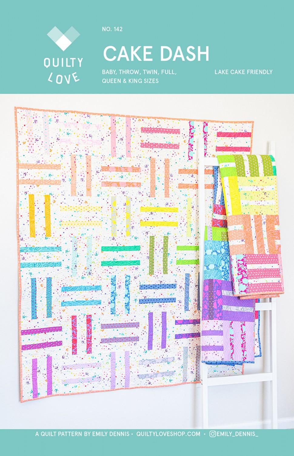 Cake Dash Quilt Pattern-Quilty Love-My Favorite Quilt Store