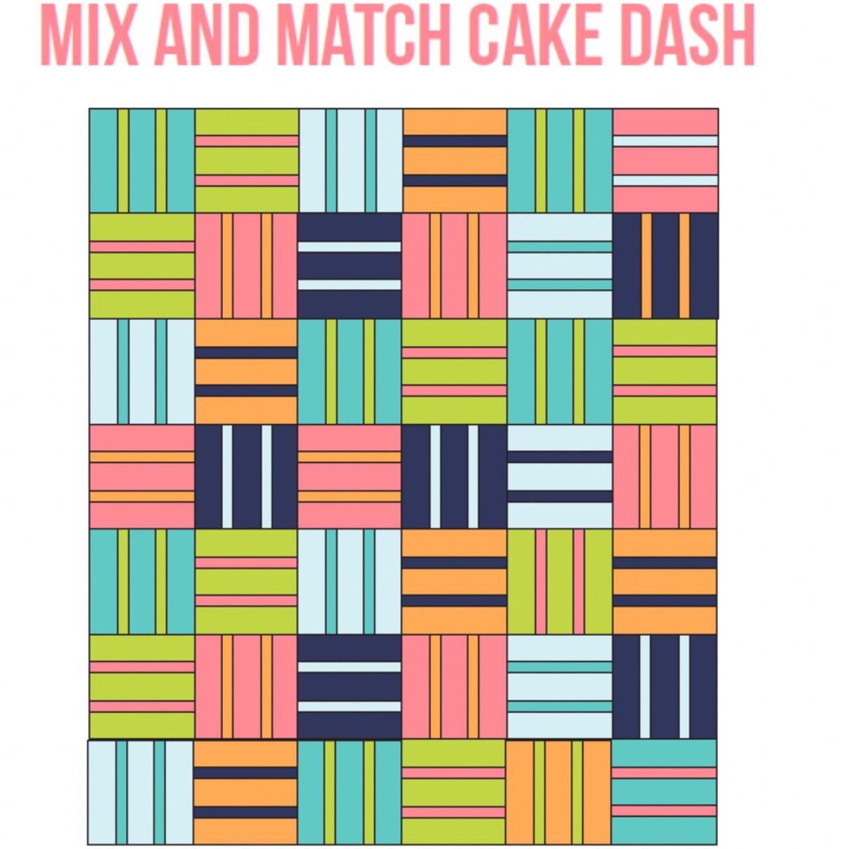 Cake Dash Quilt Pattern-Quilty Love-My Favorite Quilt Store