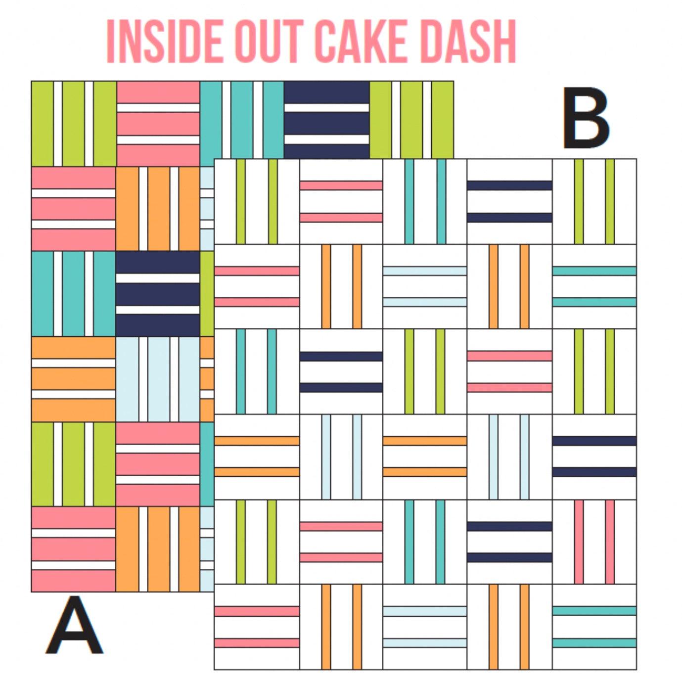 Cake Dash Quilt Pattern-Quilty Love-My Favorite Quilt Store