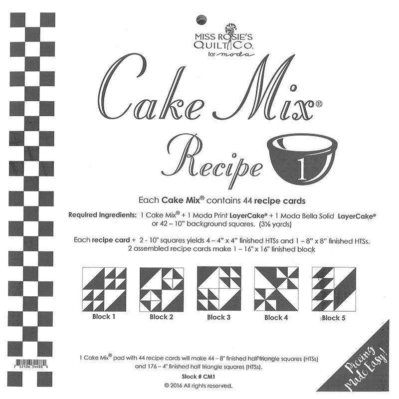 Cake Mix Recipe # 1