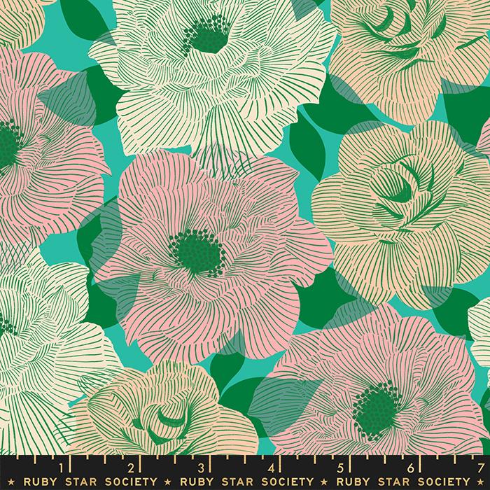 Camellia Parlor Tropic Floral Fabric-Moda Fabrics-My Favorite Quilt Store