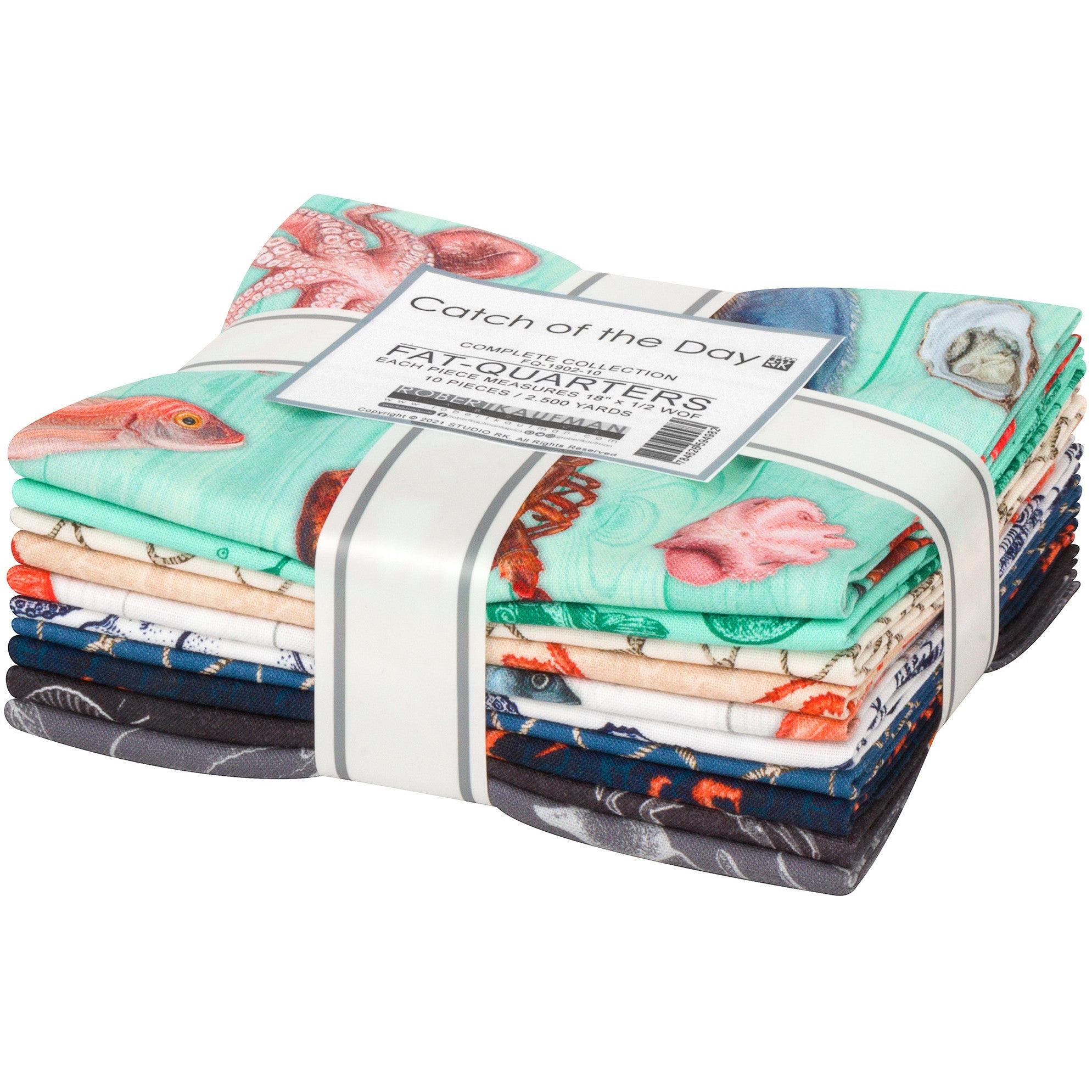 Catch of the Day Fat Quarter Bundle-Robert Kaufman-My Favorite Quilt Store