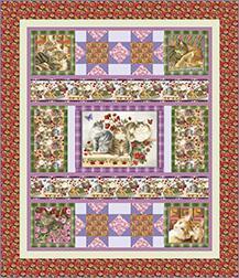 Cats N Quilts Pattern-Benartex Fabrics-My Favorite Quilt Store