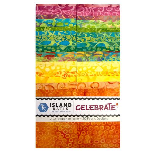 Celebrate Batik 2½" Strip Set