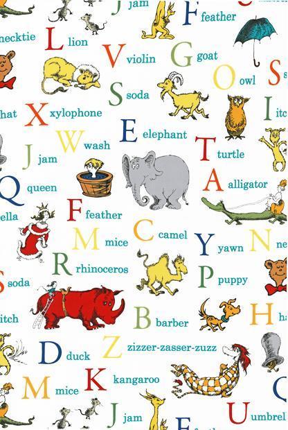 Celebrate Seuss! Adventure ABC Fabric-Robert Kaufman-My Favorite Quilt Store
