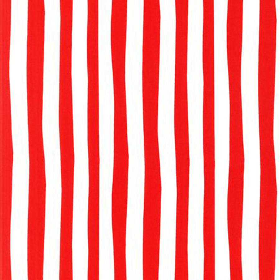 Celebrate Seuss! Red Stripe Fabric-Robert Kaufman-My Favorite Quilt Store