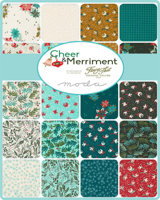 Cheer and Merriment 2½" Jelly Roll-Moda Fabrics-My Favorite Quilt Store