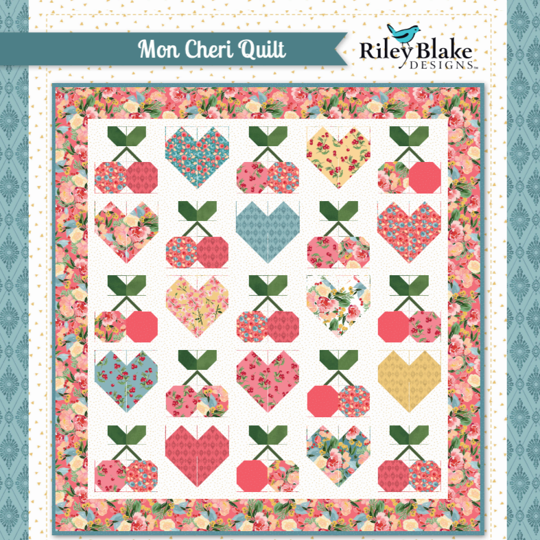 Cherries Jubilee Quilt Pattern - Free Digital Download