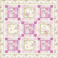 Christine'S Rose Garden Pattern-Benartex Fabrics-My Favorite Quilt Store