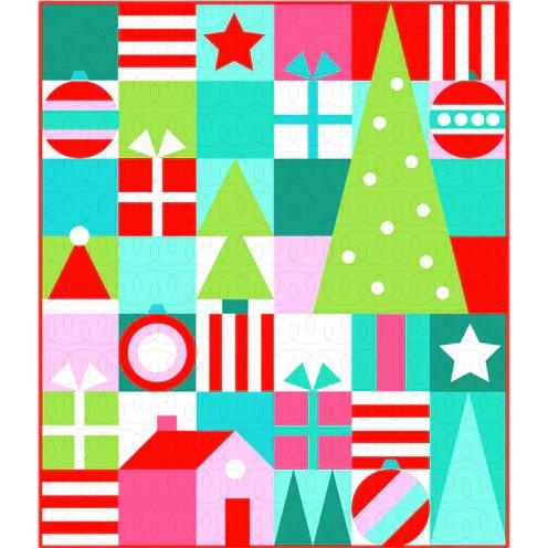 Christmas Cheer Quilt Pattern-Corinne Sovey Design Studio-My Favorite Quilt Store