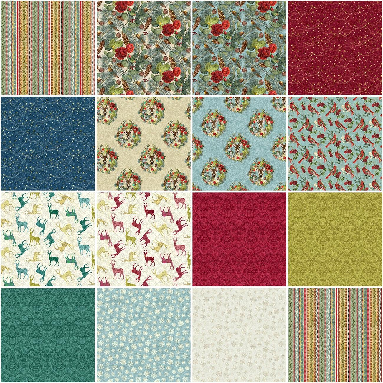 Christmas Magic Fat Quarter Bundle-Benartex Fabrics-My Favorite Quilt Store