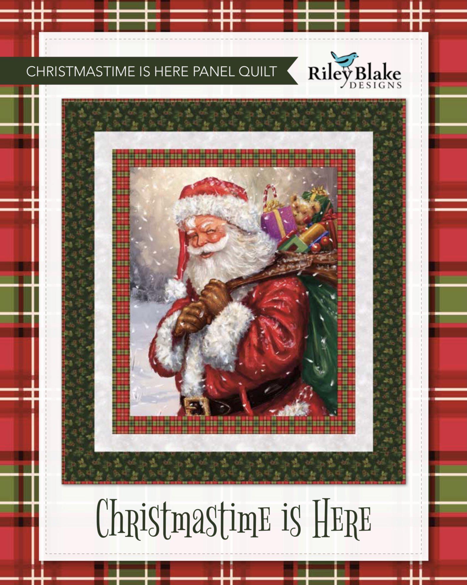 Christmas Time Panel Quilt Pattern - Free Digital Download-Riley Blake Fabrics-My Favorite Quilt Store