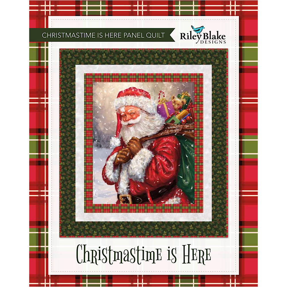 Christmas Time Panel Quilt Pattern - Free Digital Download-Riley Blake Fabrics-My Favorite Quilt Store