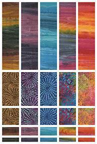 Chromatic Waterfall Pattern-Benartex Fabrics-My Favorite Quilt Store