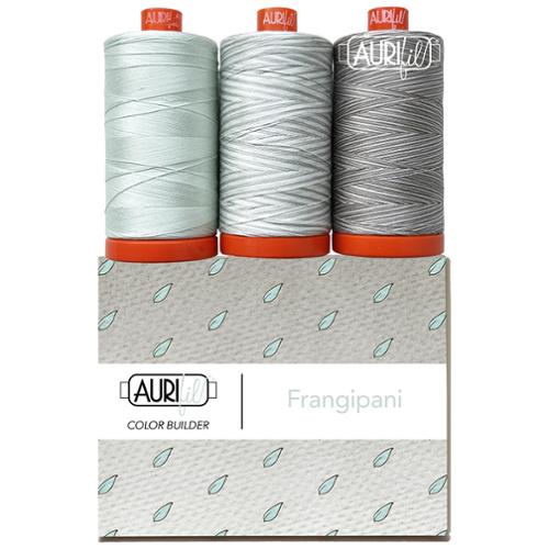 Color Builder 50wt 2022 Frangipani 3 pc Set-Aurifil-My Favorite Quilt Store