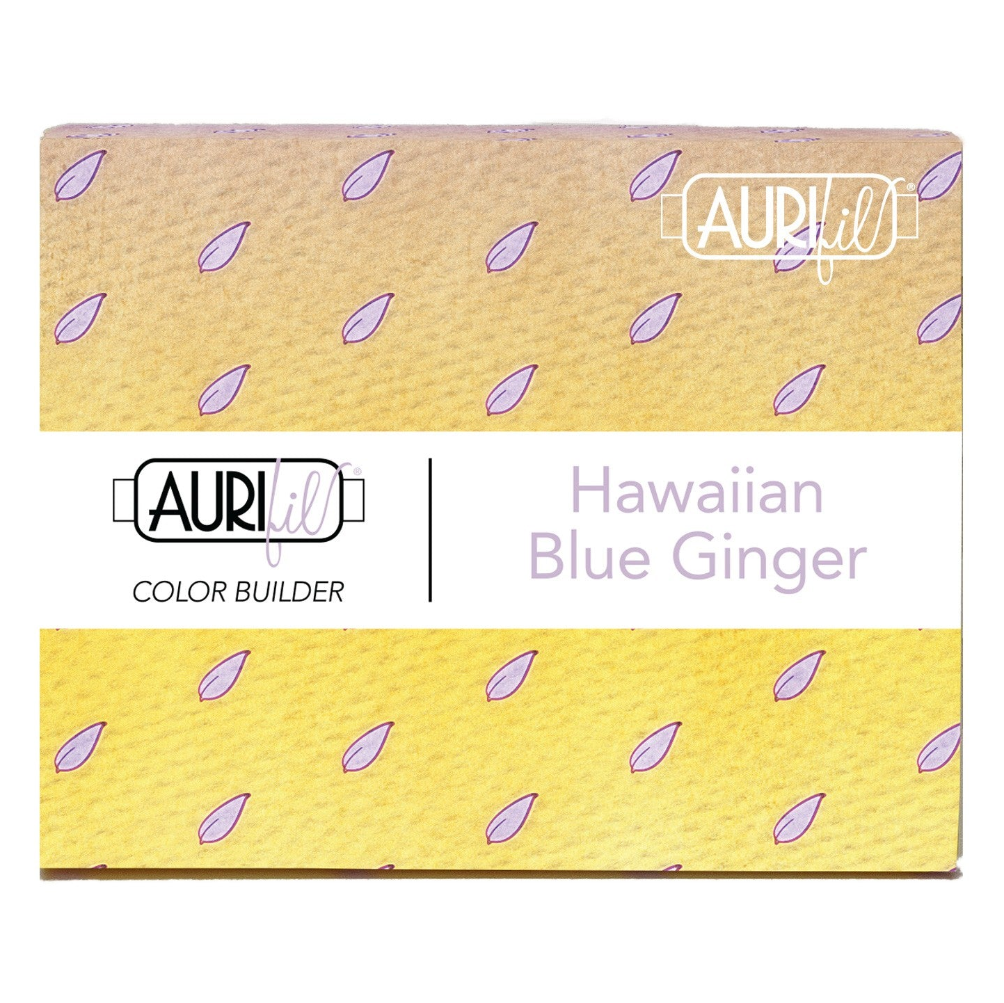 Color Builder 50wt 2022 Hawaiian Blue Ginger 3 pc Set-Aurifil-My Favorite Quilt Store