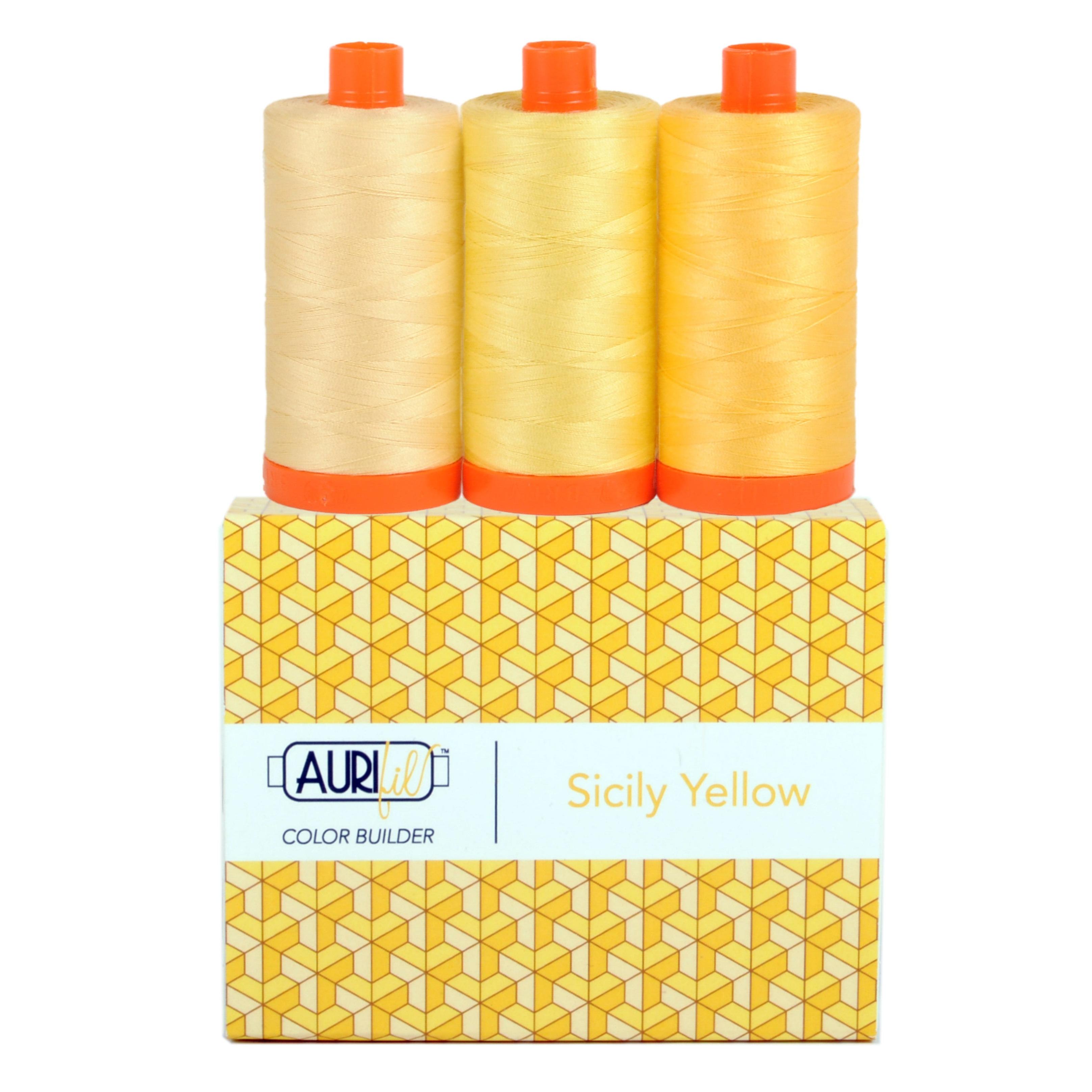 Color Builder 50wt Sicily Yellow 3 pc Set