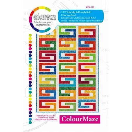 ColourMaze Pattern-Colourwerx-My Favorite Quilt Store
