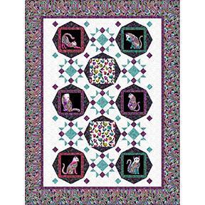 Cool Cats Pattern-Benartex Fabrics-My Favorite Quilt Store