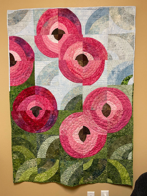 Free Poppy Quilt Block Pattern