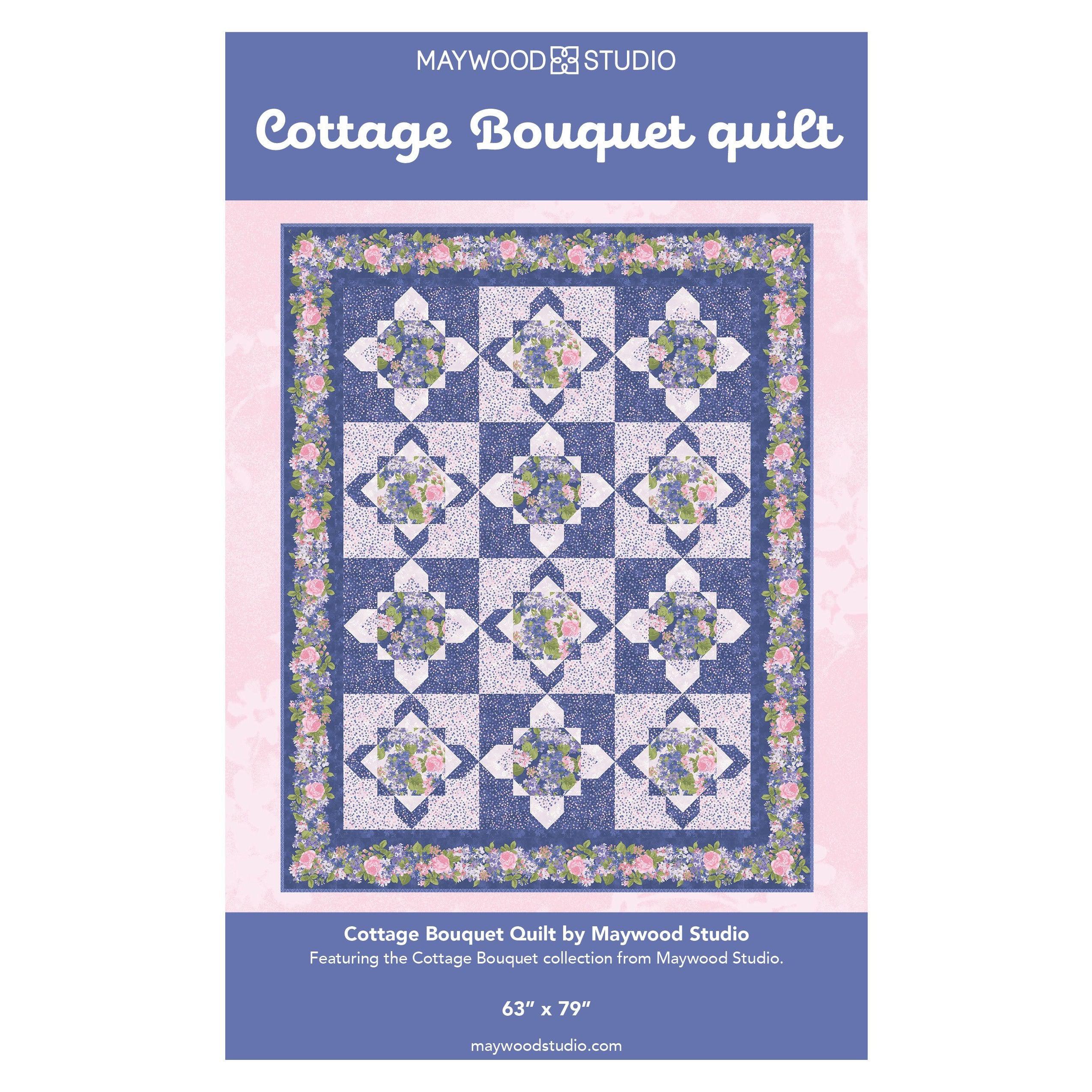 Cottage Bouquet Quilt Pattern - Free Digital Download-Maywood Studio-My Favorite Quilt Store