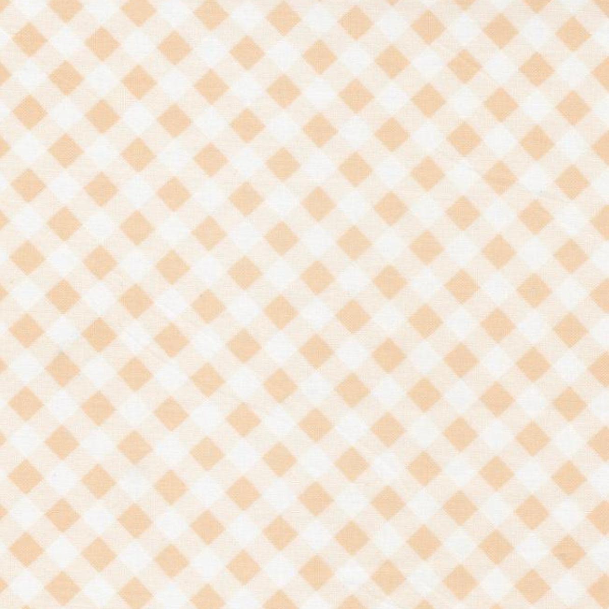 Country Rose Sunshine Gingham Fabric