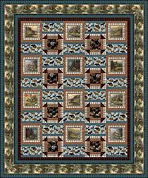 Cozy Cabins Pattern-Benartex Fabrics-My Favorite Quilt Store