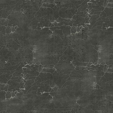 Cracked Shadow Obsidian Textured Fabric